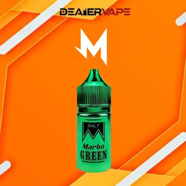 น้ำยามาโบ marbo saltnic 30 ml green หวานอมเปรี้ยว หอมสดชื่น กลิ่นแอปเปิ้ลเขียวชัดเจน ดูดได้ทั้งวันไม่มีเบื่อ