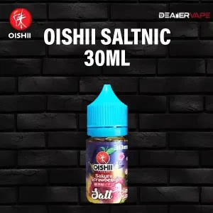 oishii salt nic 30ml sakura strawberry
