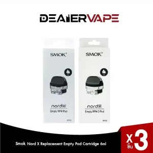 smok nord x cartridge 6ml 3pcs pack