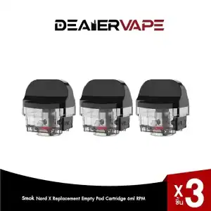 smok nord x cartridge 6ml rpm 3pcs pack