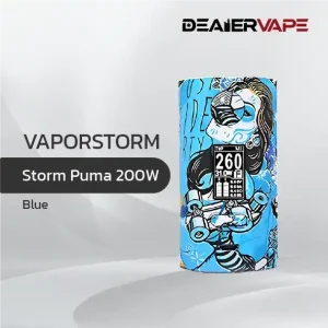 vapor storm puma 200w blue new
