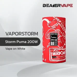 vapor storm puma 200w vape on white new
