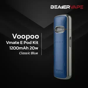 voopoo vmate e pod kit 1200mah 20w classic blue