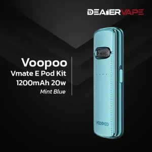 voopoo vmate e pod kit 1200mah 20w mint blue