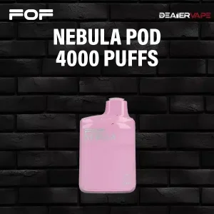 fof nebula disposable pod 4000 puffs-guava