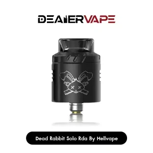 dead rabbit solo rda by hellvape matte black
