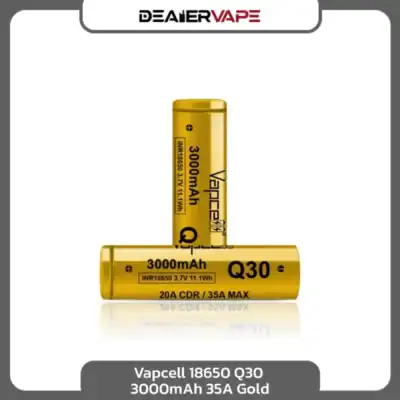 vapcell 18650 q30 3000mah 35a
