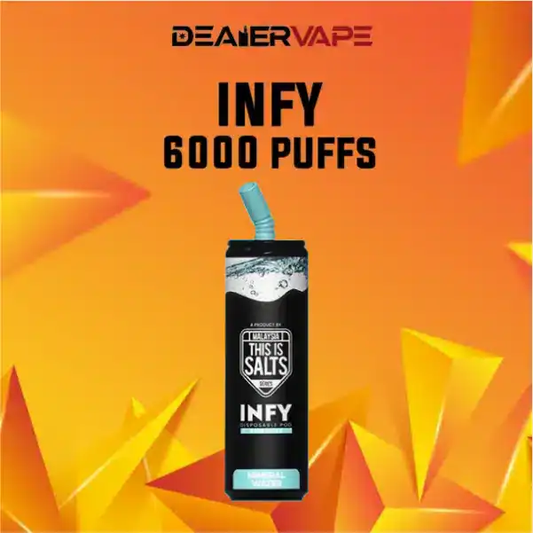 infy 6000 puff กลิ่นน้ำแร่ สดชื่นบริสุทธิ์เหมือนดื่มน้ำจากธรรมชาติ