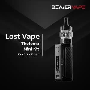 lost vape thelema mini kit carbon fiber
