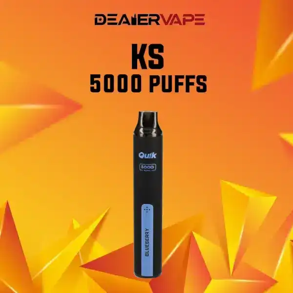 ks quik 5000 กลิ่นบลูเบอร์รี่ หอมหวานฉ่ำพร้อมความสดชื่น