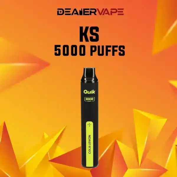 ks quik 5000 กลิ่นโคล่ามะนาว ซ่าหอมสดใสเปรี้ยวหวาน