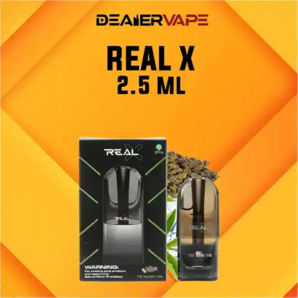 หัว real x max 2.5ml กลิ่น หอมอร่อย รสชาติชัดเจน นิคแน่นเต็มๆคำ