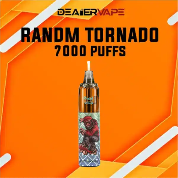 Tornado 7000 Puffs กลิ่นแคนดี้สายไหม หวาน ฟิน