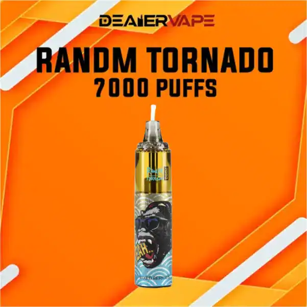 Tornado 7000 Puffs กลิ่นมิกซ์เบอร์รี่ อร่อยแบบเข้ากัน