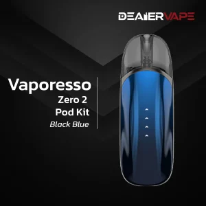 vaporesso zero 2 pod kit black blue