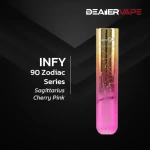 infy 90 zodiac series sagittarius cherry pink