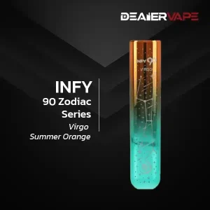 infy 90 zodiac series virgo summer orange
