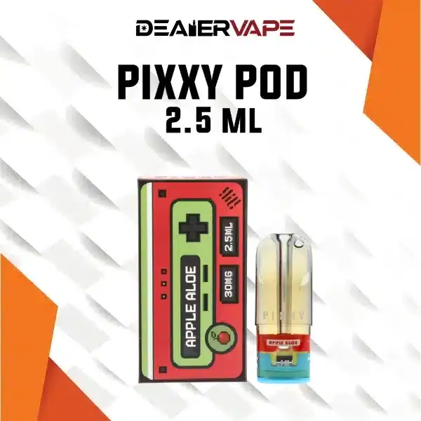 หัวพอต pixxy 2.5 ml กลิ่นแอปเปิ้ลว่านหางจรเข้ ราคาเท่าไหร่