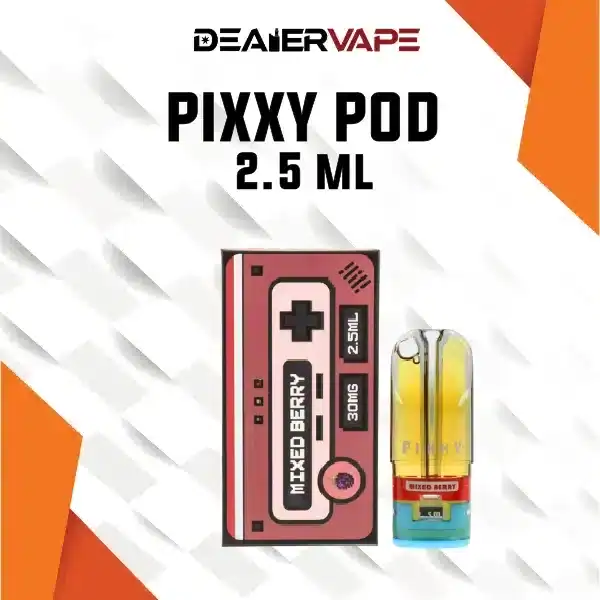 หัวพอต pixxy 2.5 ml กลิ่นมิกซ์เบอรี่ อร่อยมากๆ หอมชัดเจน