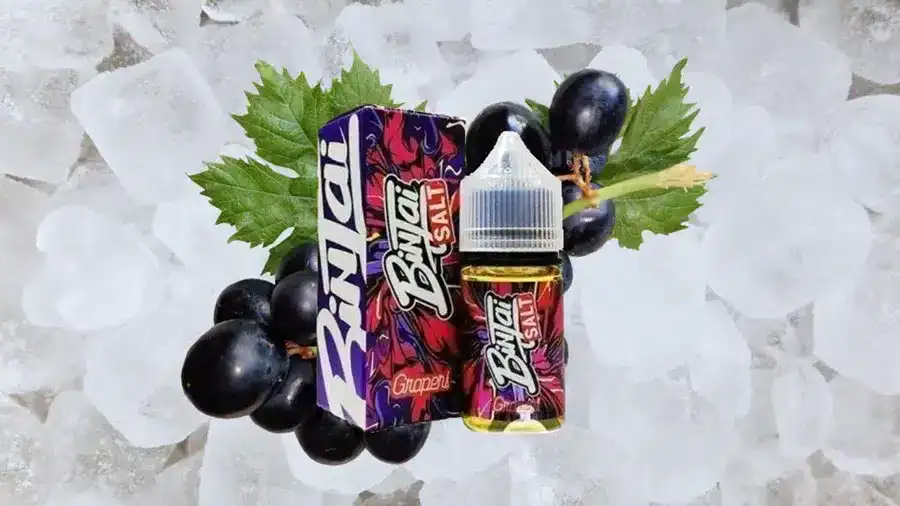 binjai grape salt nic 30 ml
