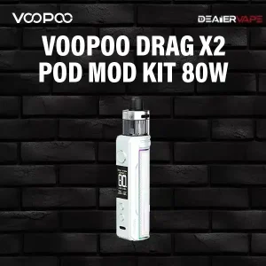 voopoo drag x2 pod mod kit 80w-pearl white