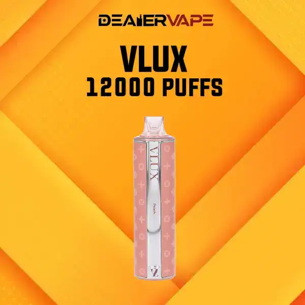 vlux 12000 กลิ่นพีช หอมหวานละมุนแบบผลไม้แท้
