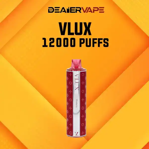 vlux 12000 กลิ่นสตรอว์เบอร์รี่ หวานหอมสดใส