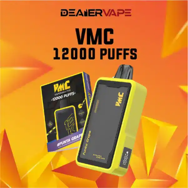 vmc 12000 puffs กลิ่นฟันต้าองุ่น หวาน ซ่า สดชื่นเหมือนได้ดื่มแฟนต้าองุ่น