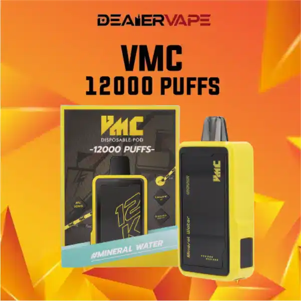 vmc 12000 puffs กลิ่นน้ำแร่ สดชื่นเหมือนดื่มน้ำแร่ธรรมชาติ