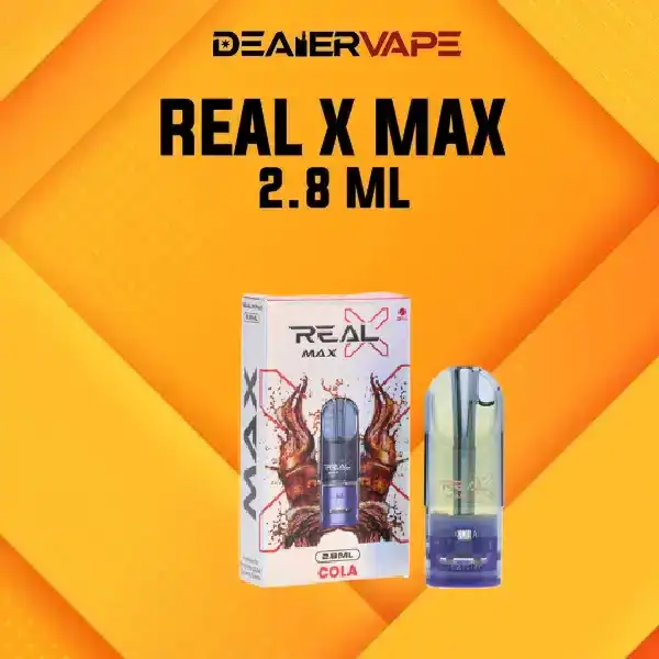 หัวreal x max กลิ่นโคล่า น้ำอัมลมขวัญใจคนไทยยอดนิยม
