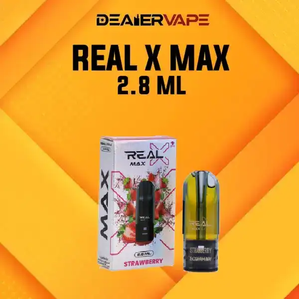 หัวreal x max กลิ่นสตอเบอรี่ รสชาติเป็นอย่างไร