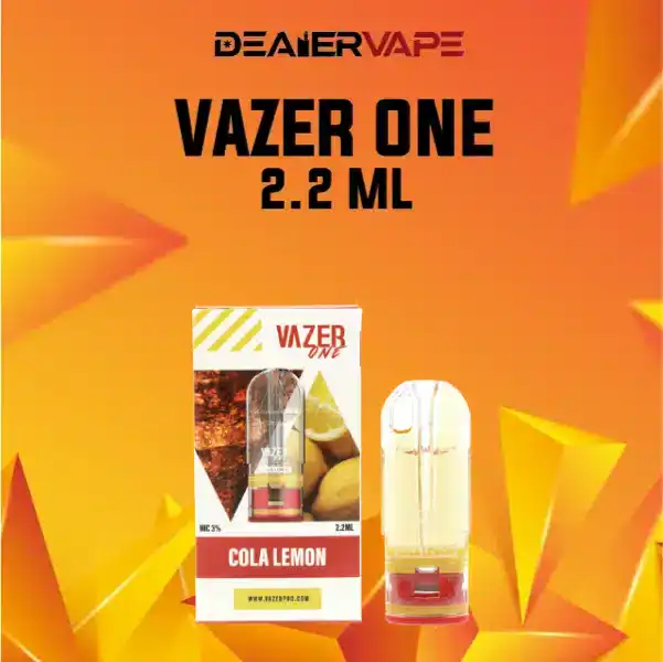 vazer pod 2.2ml กลิ่นโคล่าเลม่อน ราคาส่ง