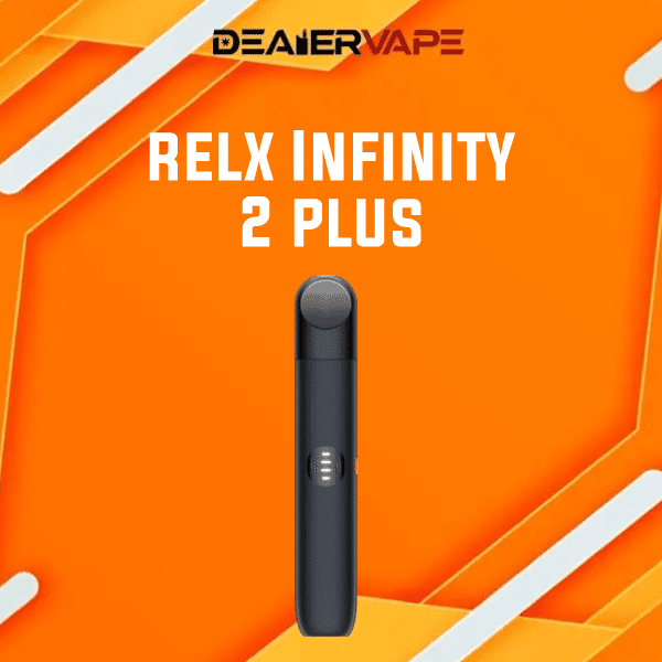 RELX Infinity 2 Plus สีดำเข้มลึกลับ สไตล์หรูมีเสน่ห์ไม่ซ้ำใคร