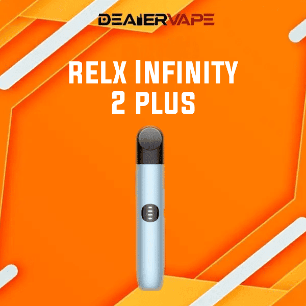 RELX Infinity 2 Plus สีน้ำเงินสดใสเหมือนหาดสวรรค์ สบายตาและโดดเด่น
