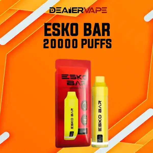 esko bar 20000 puff กลิ่นโคล่า ให้ความรู้สึกเหมือนได้ ดื่มน้ำอัดลมโคล่าหวานสดชื่น