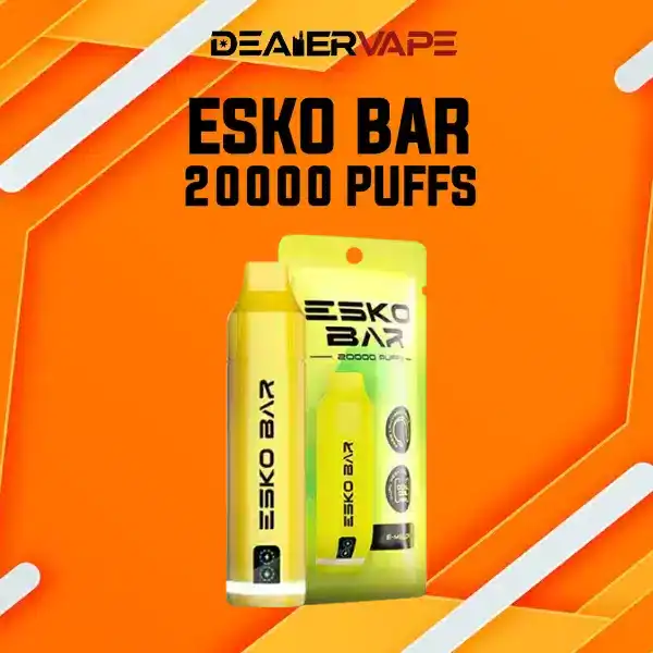 esko bar 20000 puff กลิ่นเมล่อน รสชาติหวานฉ่ำของเมล่อน กลิ่นละมุนละไม