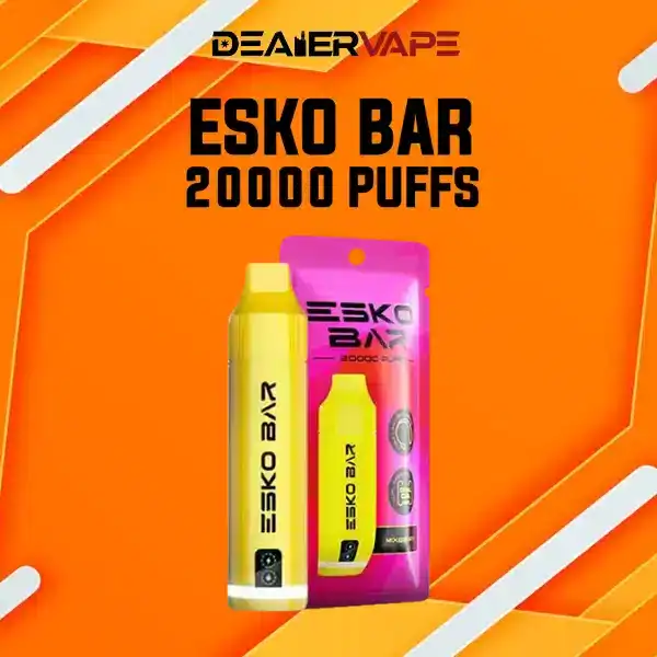 esko bar 20000 puff กลิ่นเบอรี่รวม รสชาติที่รวมความเปรี้ยวอมหวานของเบอรี่หลากชนิด