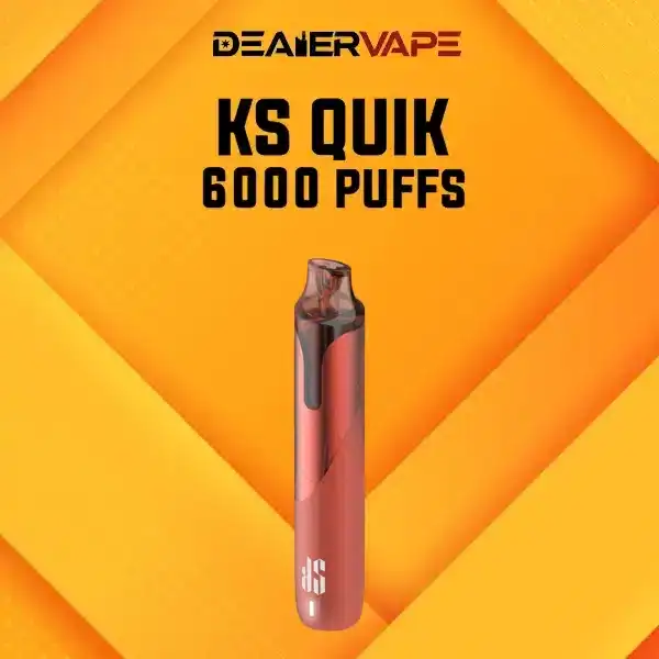 KS Quik 6000 กลิ่นรสยาสูบผสมครีม นุ่มนวล คลาสสิก