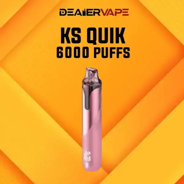 KS Quik 6000 กลิ่นลิ้นจี่ หอมหวานอ่อน ๆ ให้ความรู้สึกสดชื่น