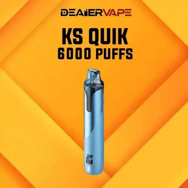 KS Quik 6000 กลิ่นน้ำแร่รสชาติเรียบง่าย ให้ความรู้สึกสดชื่นและคลีน