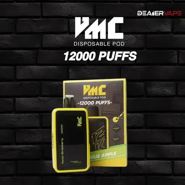 vmc disposable pod 1200 puffs sugus apple