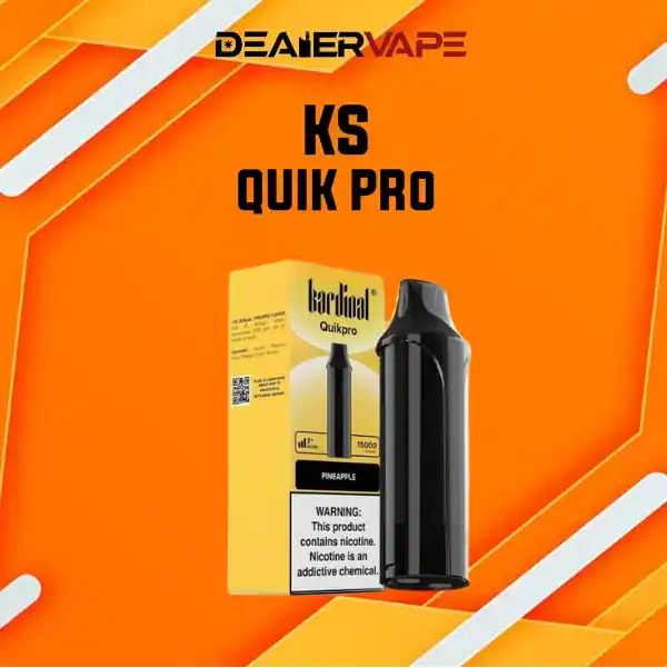 หัวพอต ks quik pro กลิ่นสับปะรด หอมเปรี้ยวหวาน สดชื่นแบบผลไม้เมืองร้อน