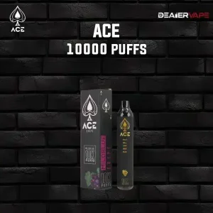 ace 10000 puffs กลิ่นองุ่น หอมหวานฉ่ำสดชื่นเต็มรสชาติ
