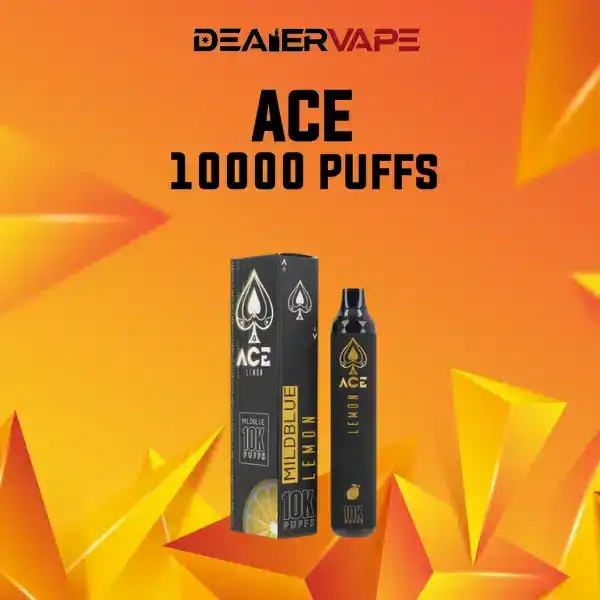 ACE Mild Blue 10K กลิ่นมะนาว สดชื่นเปรี้ยวจี๊ด พร้อมความซาบซ่าที่กระตุ้นความสดใส