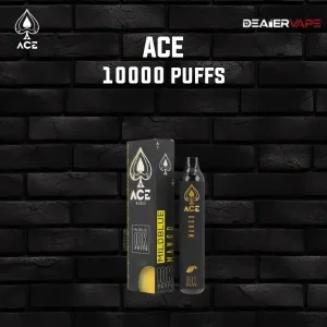 ace 10000 puffs กลิ่นมะม่วง หวานหอมเข้มข้นจากมะม่วงสุกเต็มผล