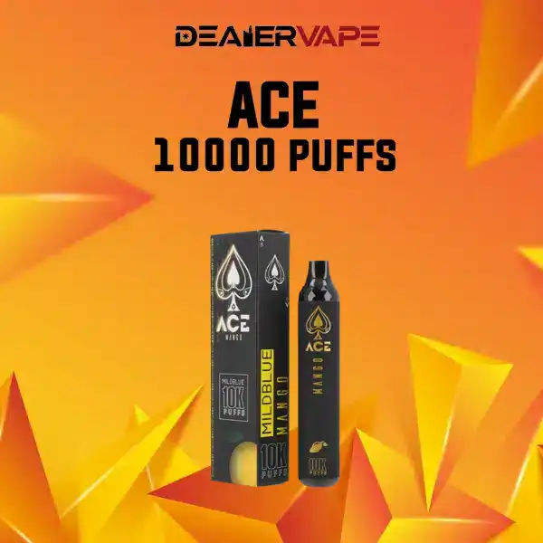ACE Mild Blue 10K กลิ่นมะม่วง รสชาติและกลิ่นหอมแบบมะม่วงสุกที่โดดเด่นและเต็มอิ่ม