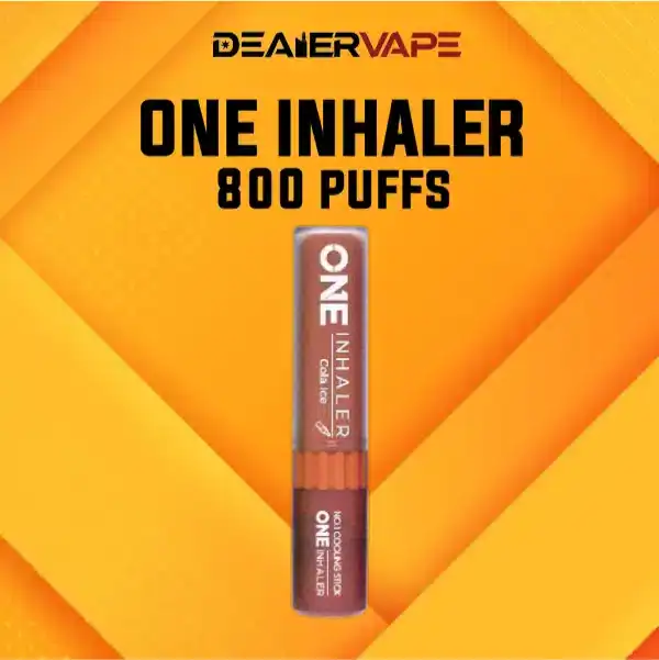 one inhaler 800 puffs กลิ่นโคล่า หอมซ่าสดชื่น กระตุ้นความสนุก
