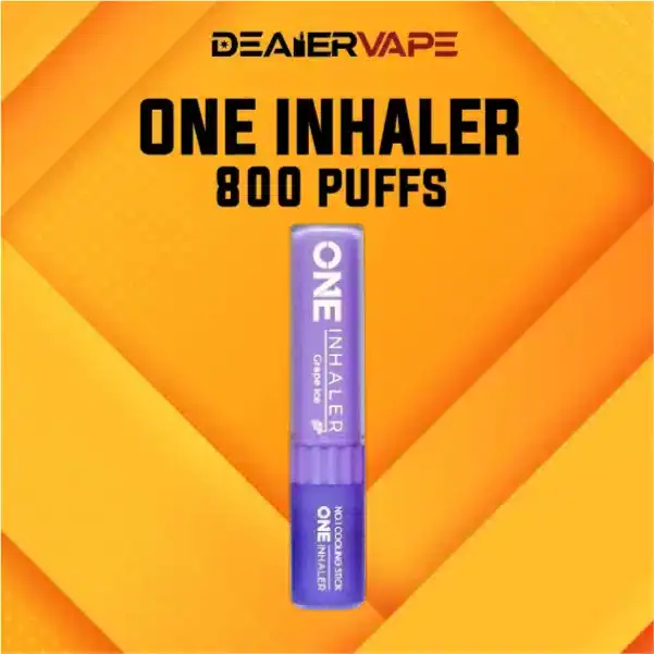 one inhaler 800 puffs grape v2