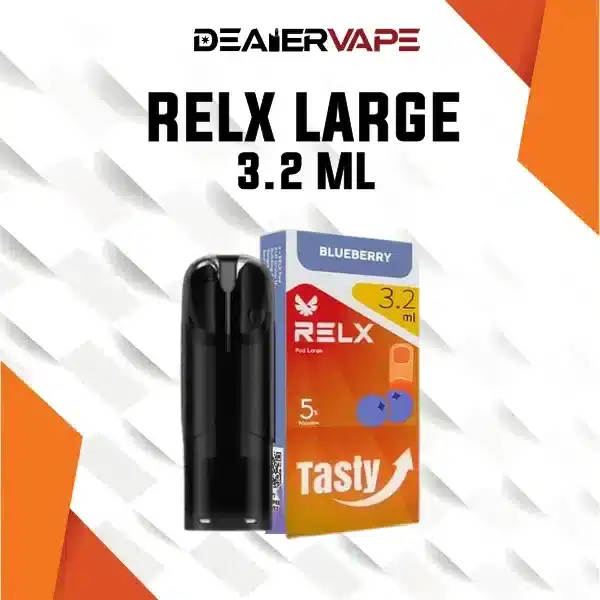 relx pod large กลิ่นบลูเบอร์รี่ หอมหวาน ฉ่ำเต็มรส
