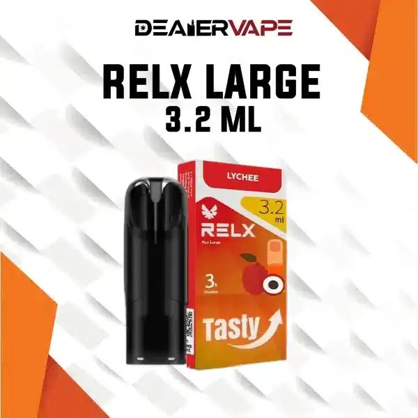 relx pod large กลิ่นลิ้นจี่ หวานละมุน สดชื่นทุกสัมผัส